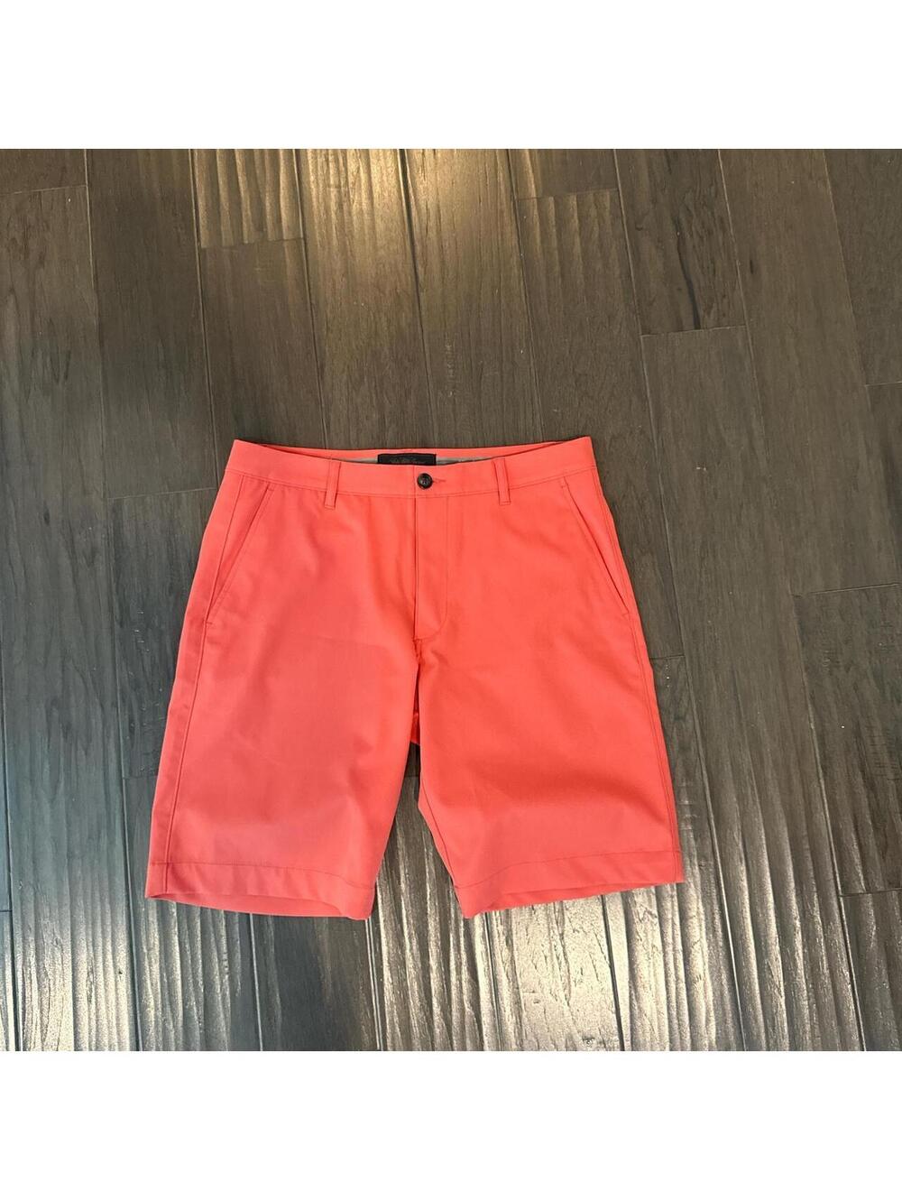 Saks Fifth Avenue Coral Chino Shorts Size 32